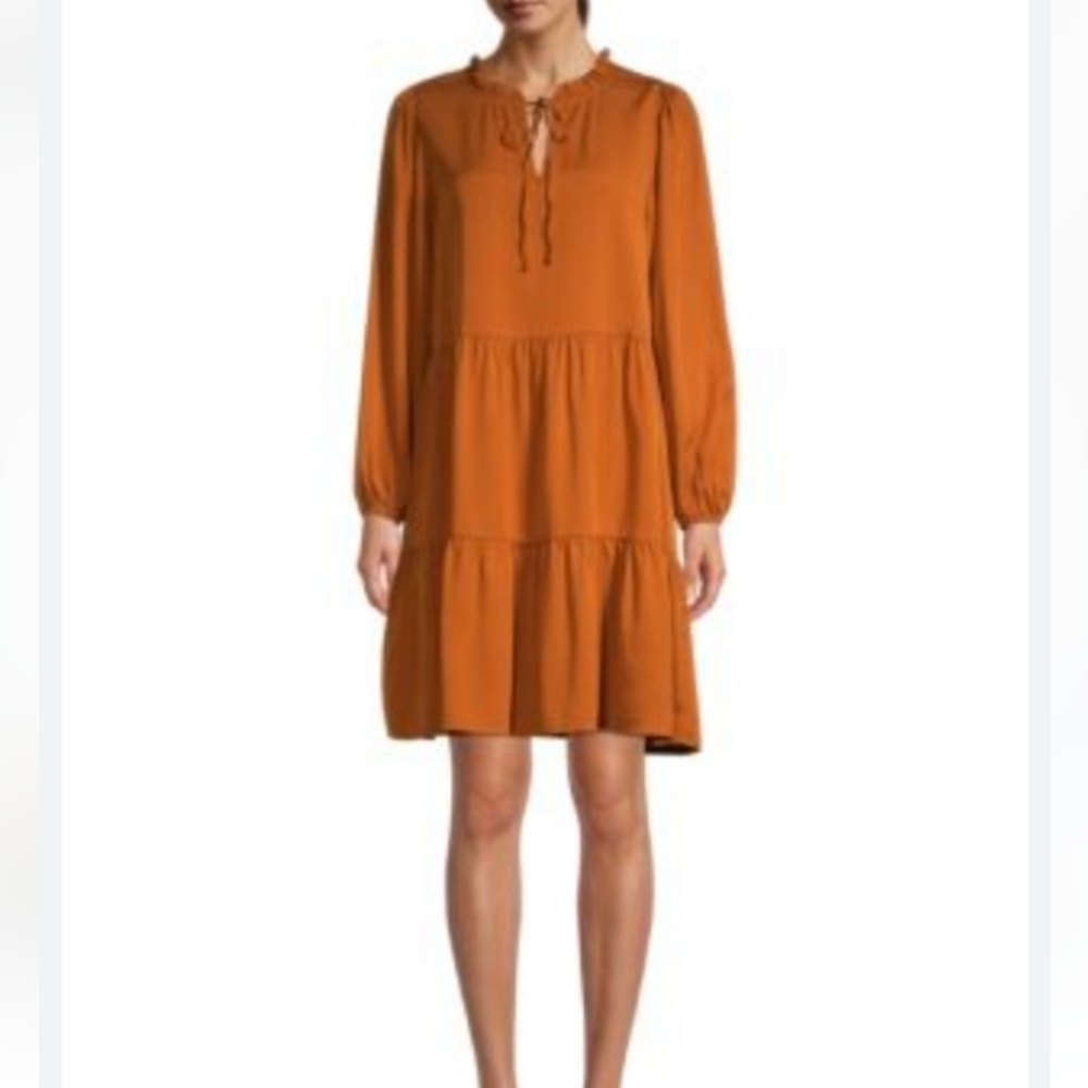 For the Republic Tiered Dress Sz-L